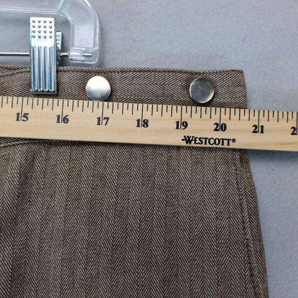 Vtg Horsefly's Old West Clothing TX Mens 42x30 Brown Tweed Bootcut Trouser Pants - Picture 5 of 10